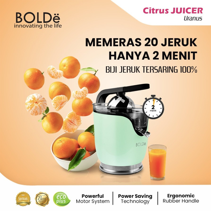 Bolde Super Electric Citrus Juicer Uranus - Hijau